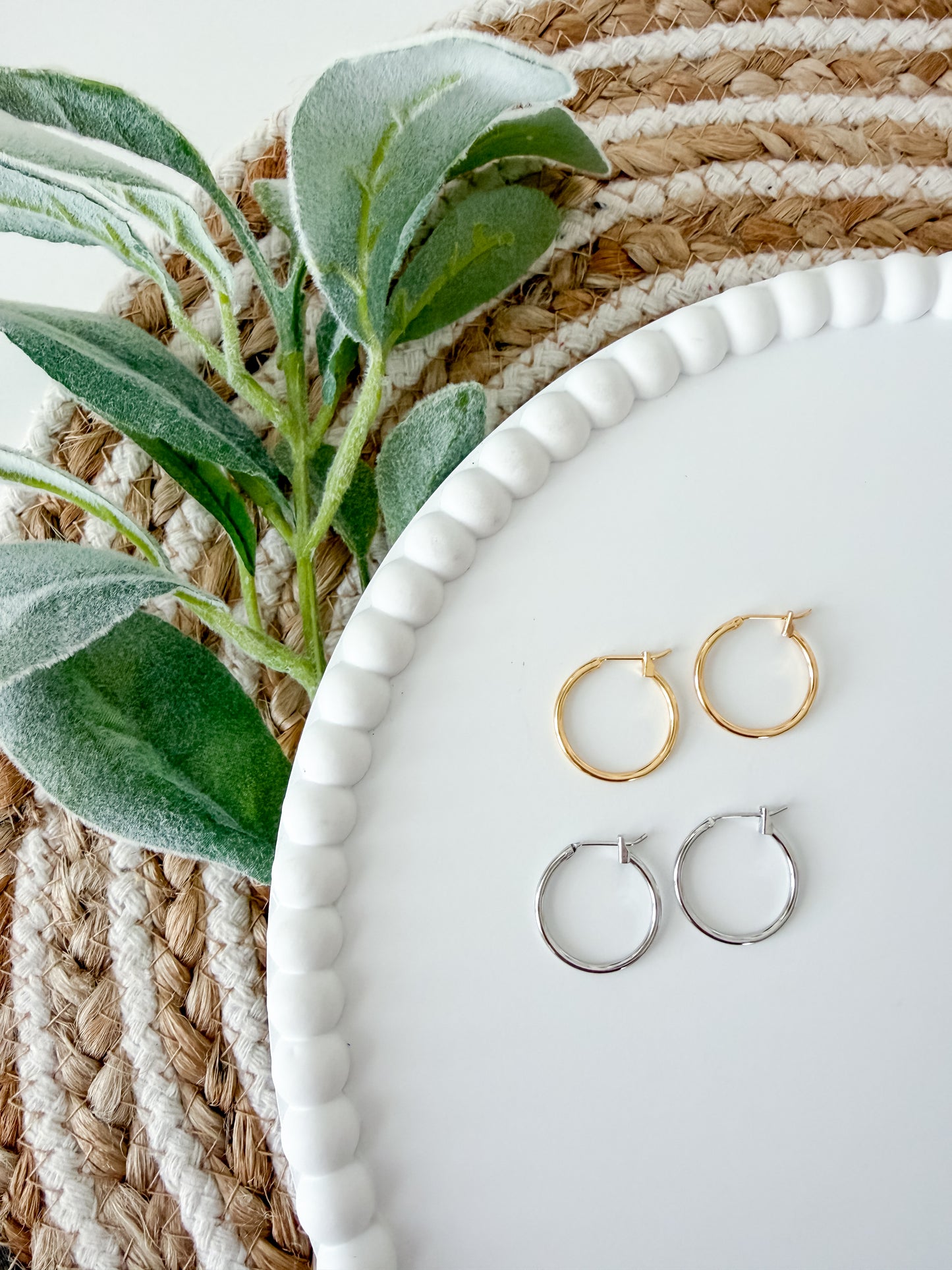 Interchangeable Hoops for Clay Charms