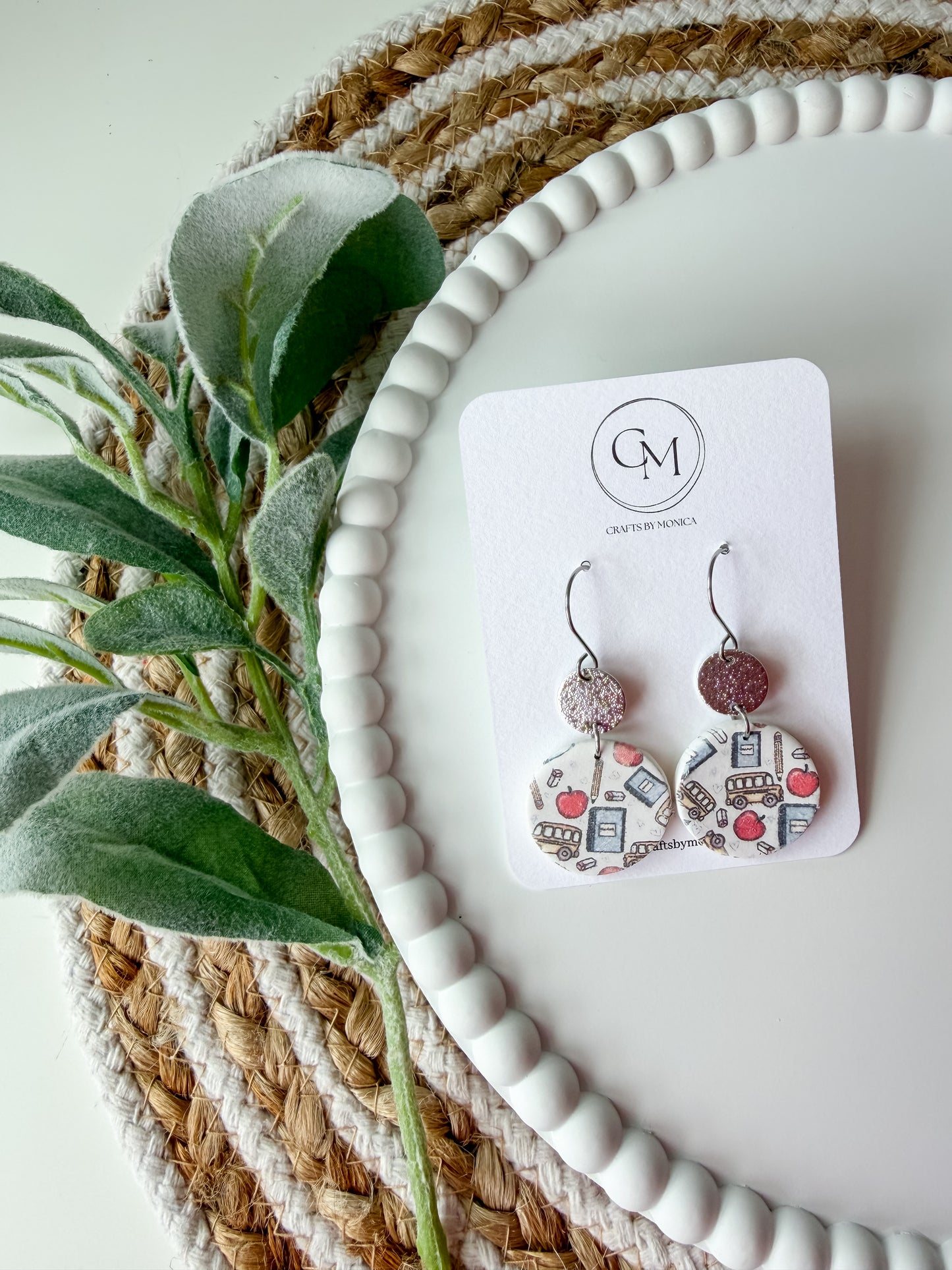 Clay Magnolia Hoops