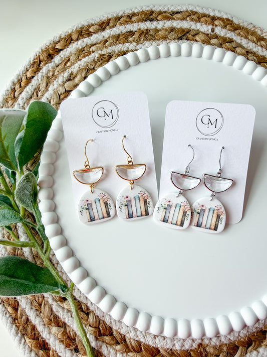 Clay Book Dangles