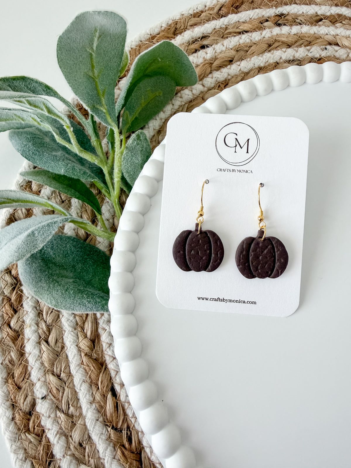 Pumpkin Dangles