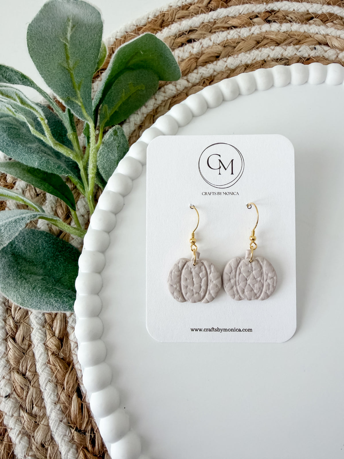 Pumpkin Dangles