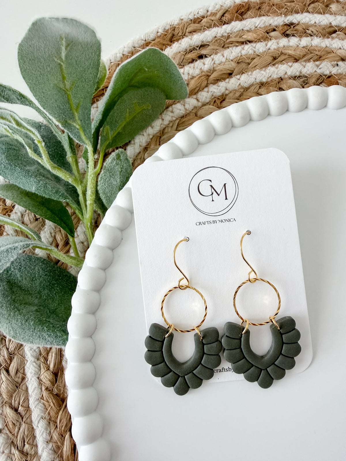 Clay V-Bubble Dangles (multiple colors available)