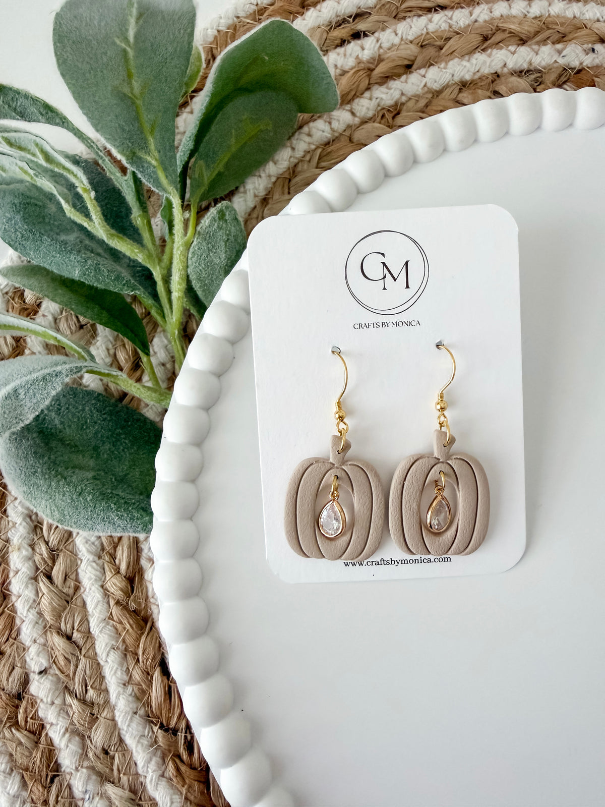 Pumpkin Dangles