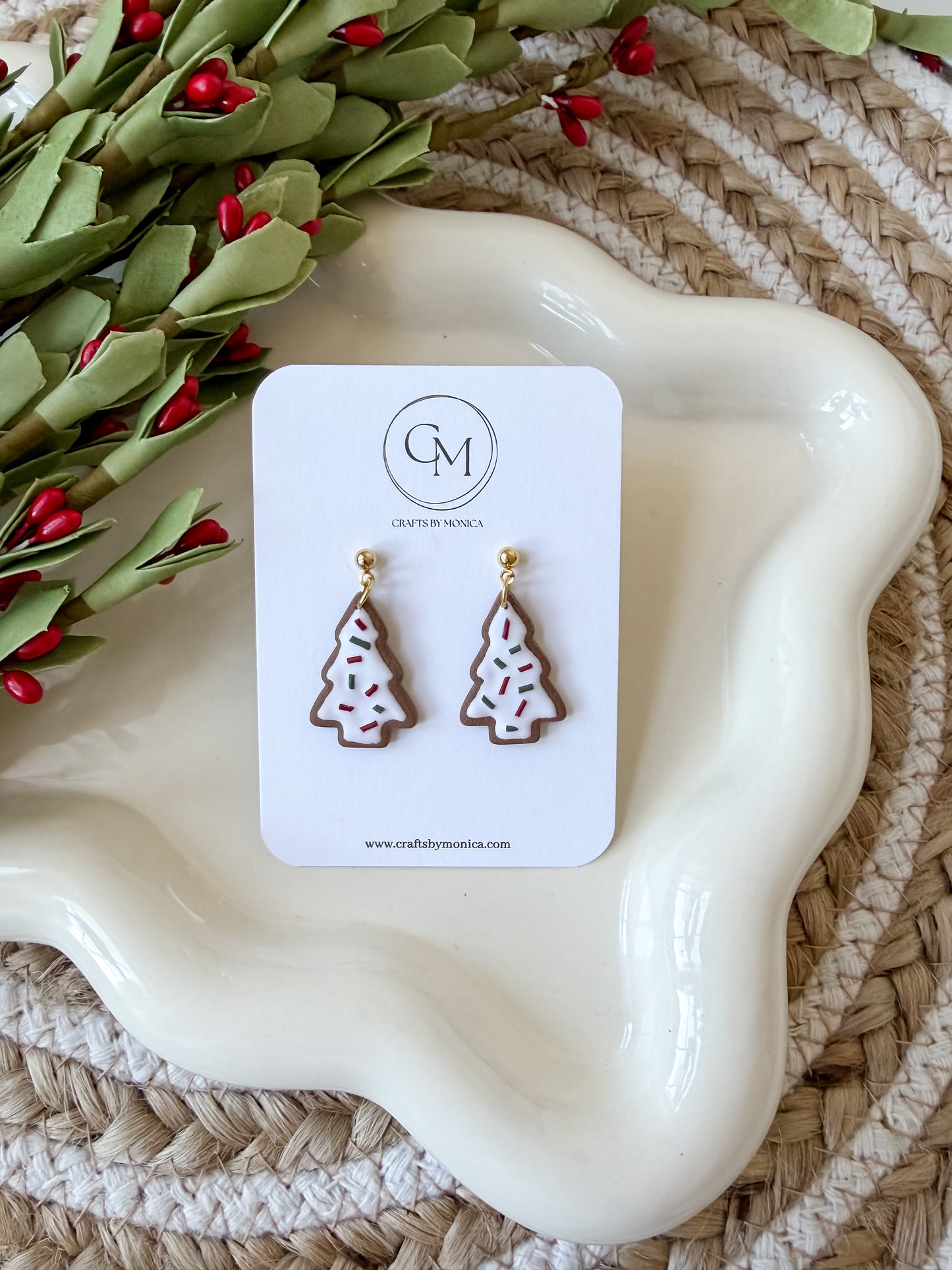 Clay Christmas Trees