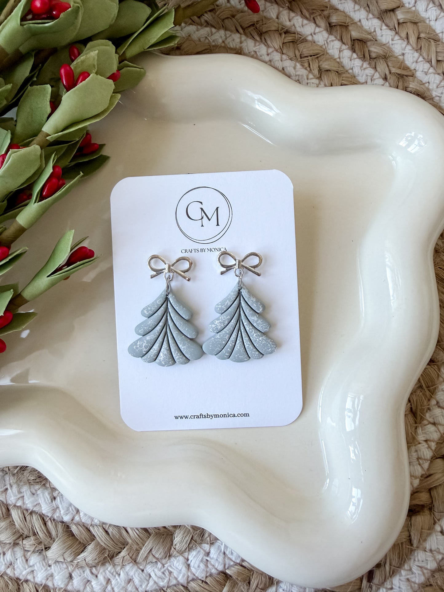 Clay Christmas Trees