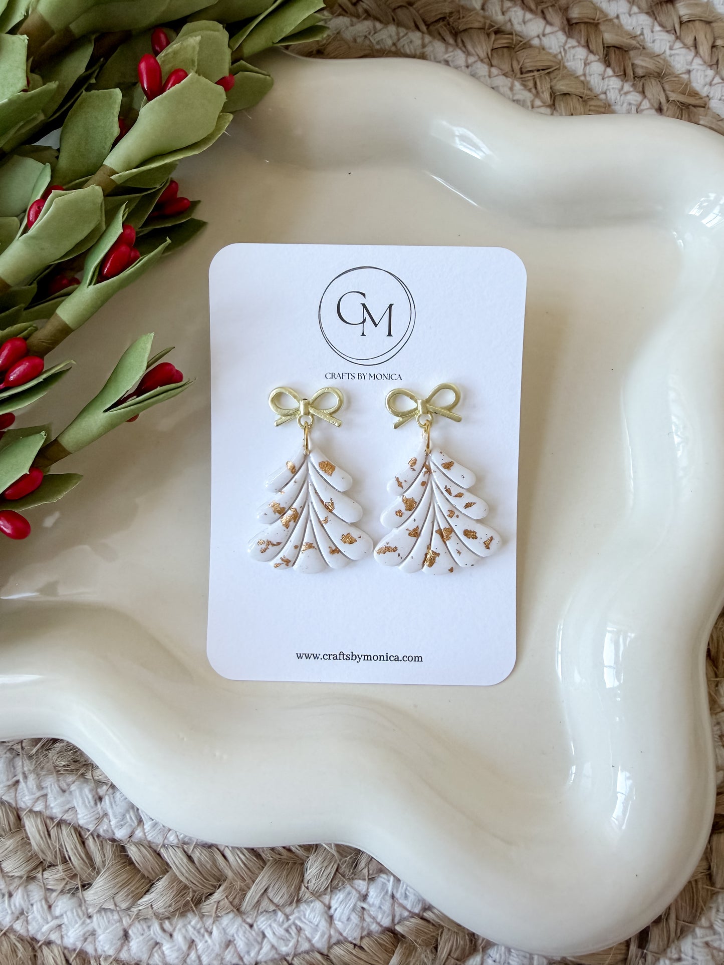 Clay Christmas Trees