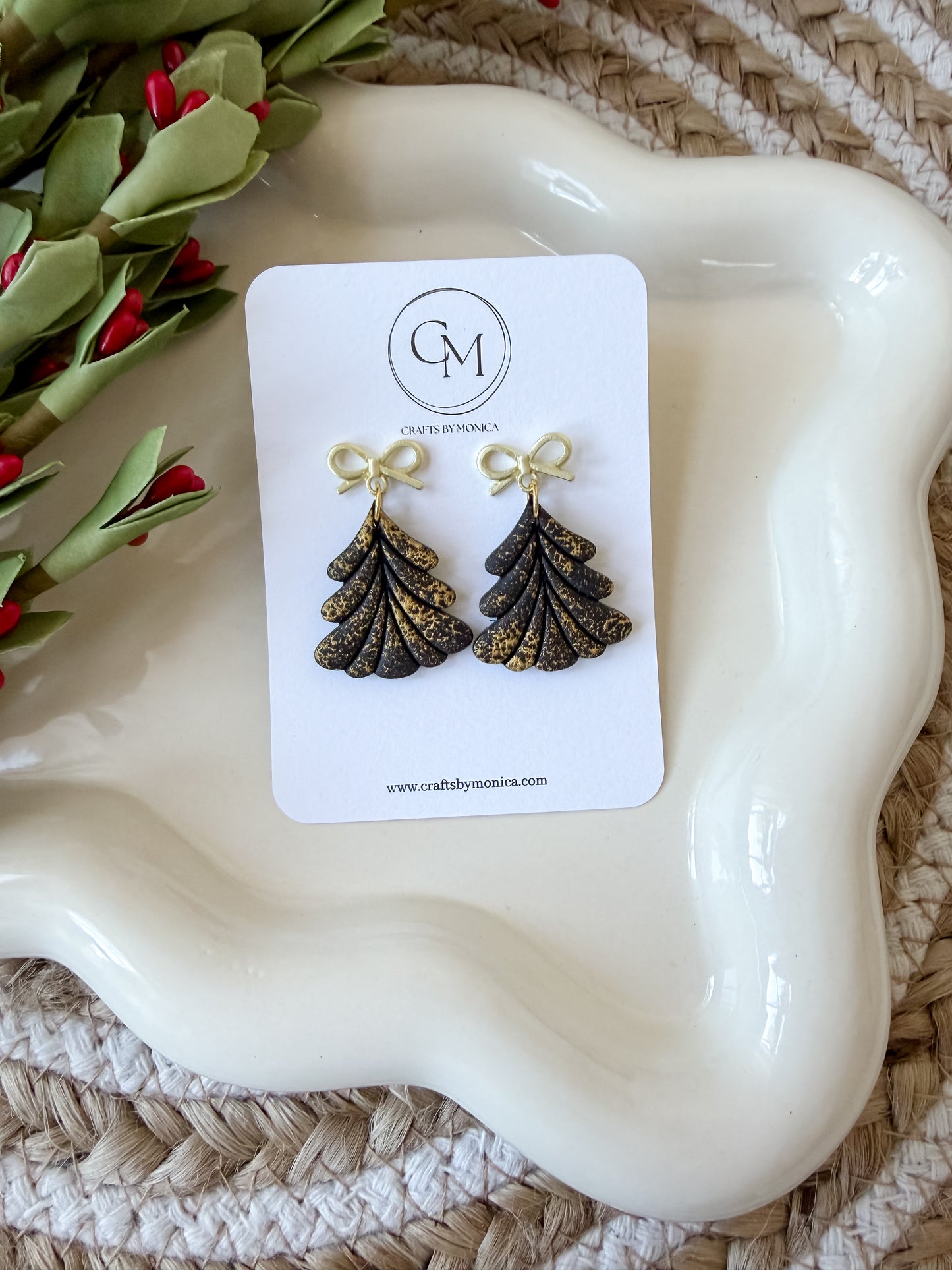 Clay Christmas Trees