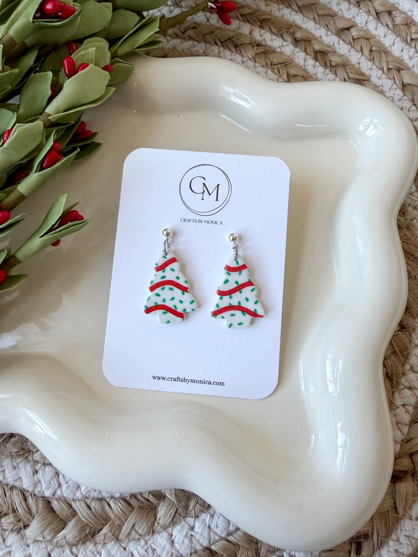 Clay Christmas Trees