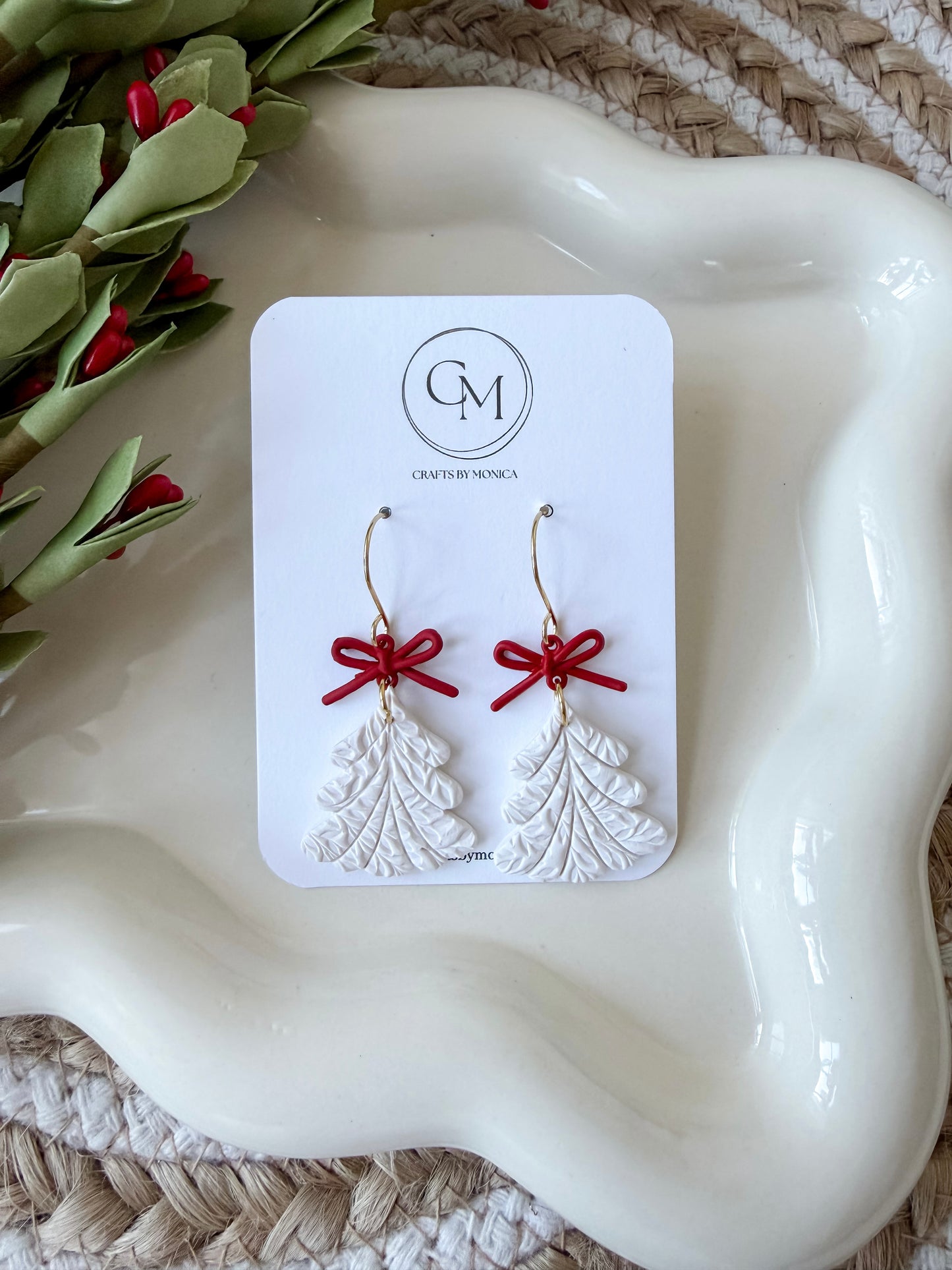 Clay Christmas Trees