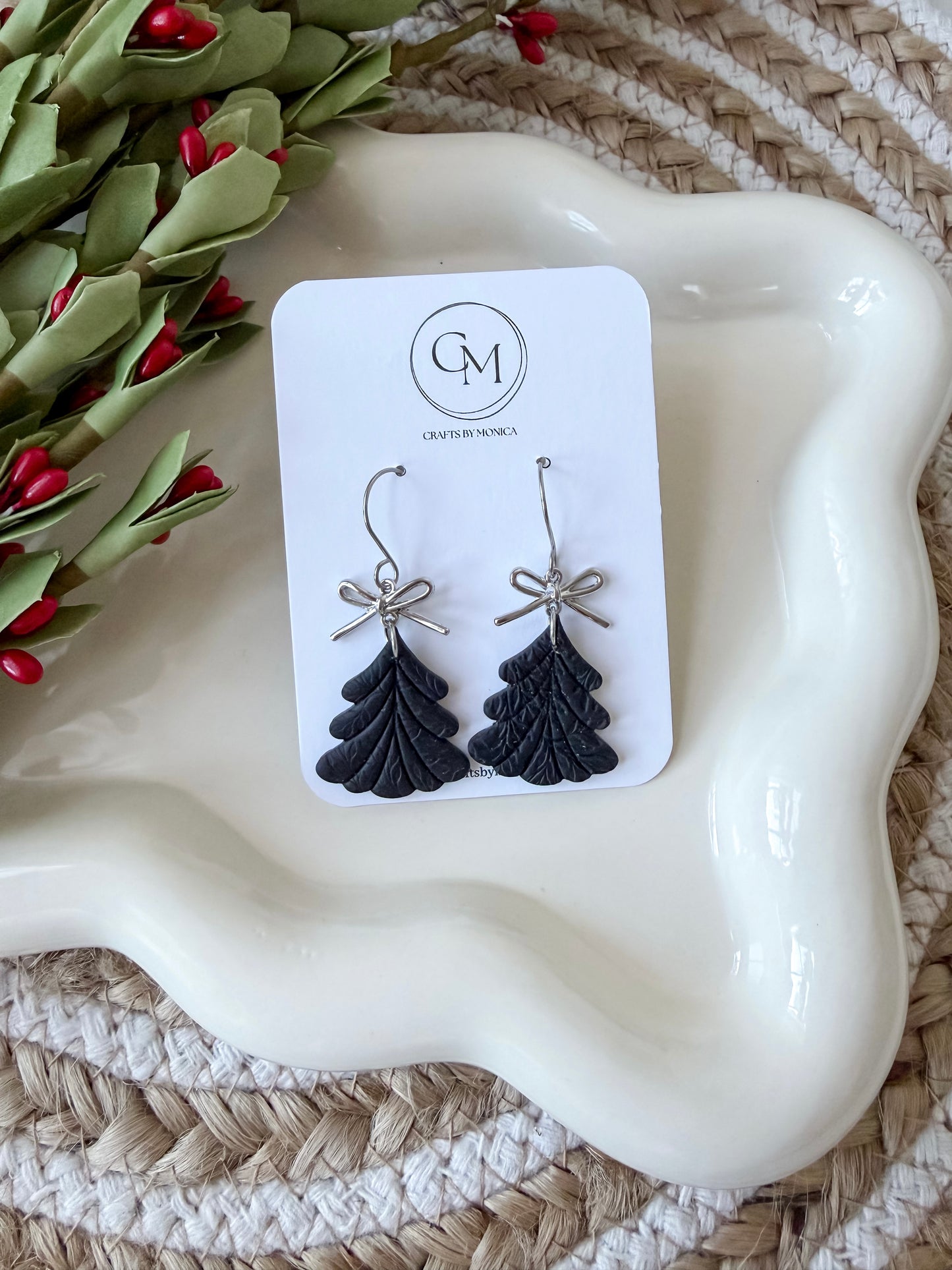 Clay Christmas Trees